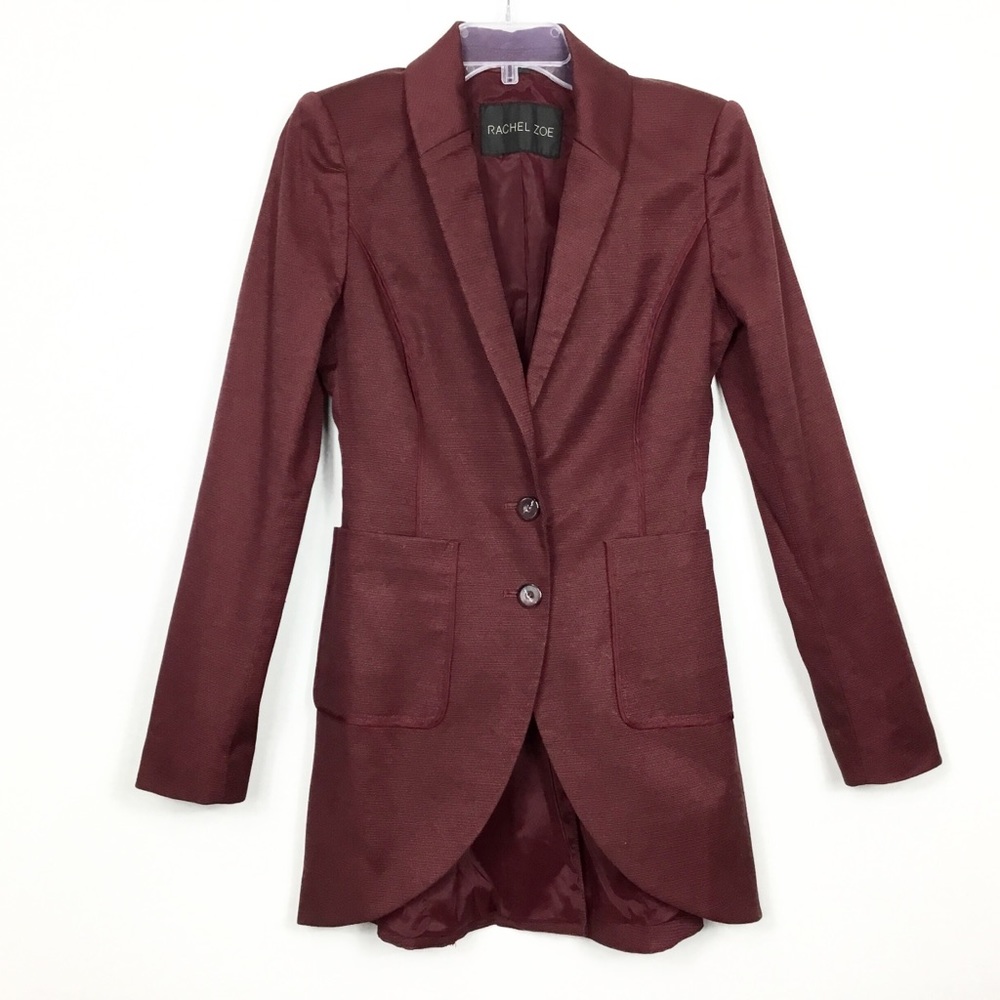 Rachel Zoe Kenny Tail Blazer Jacket